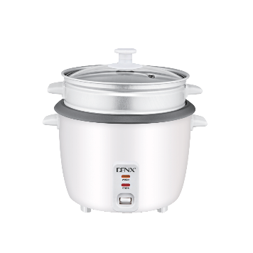 Cuiseur à riz électrique 1Ltr. DENX, blanc