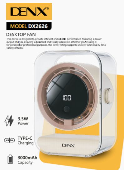 Ventilateur DENX DX2626
