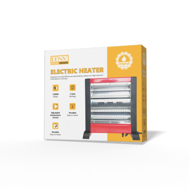 Radiateur électrique d'appoint 1200W DENX