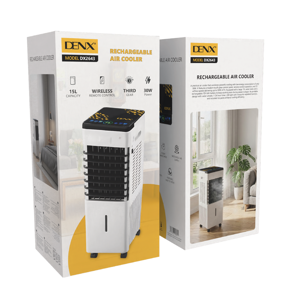 Ventilateur 15L DENX, vue 2