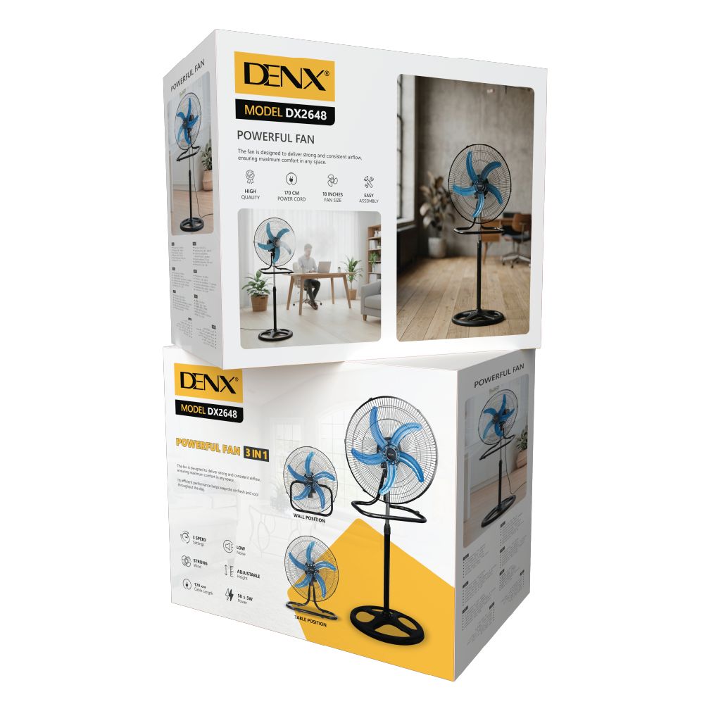 Ventilateur 18" DENX DX2648, vue 3