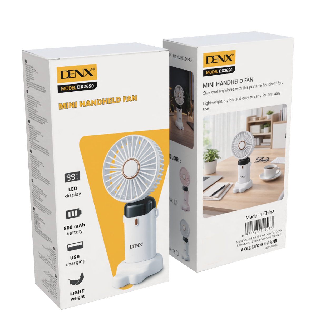Ventilateur DENX DX2650, vue 2
