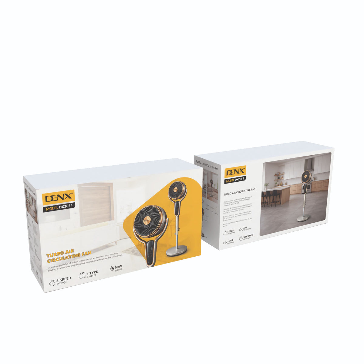 Ventilateur DENX DX2654, vue 2