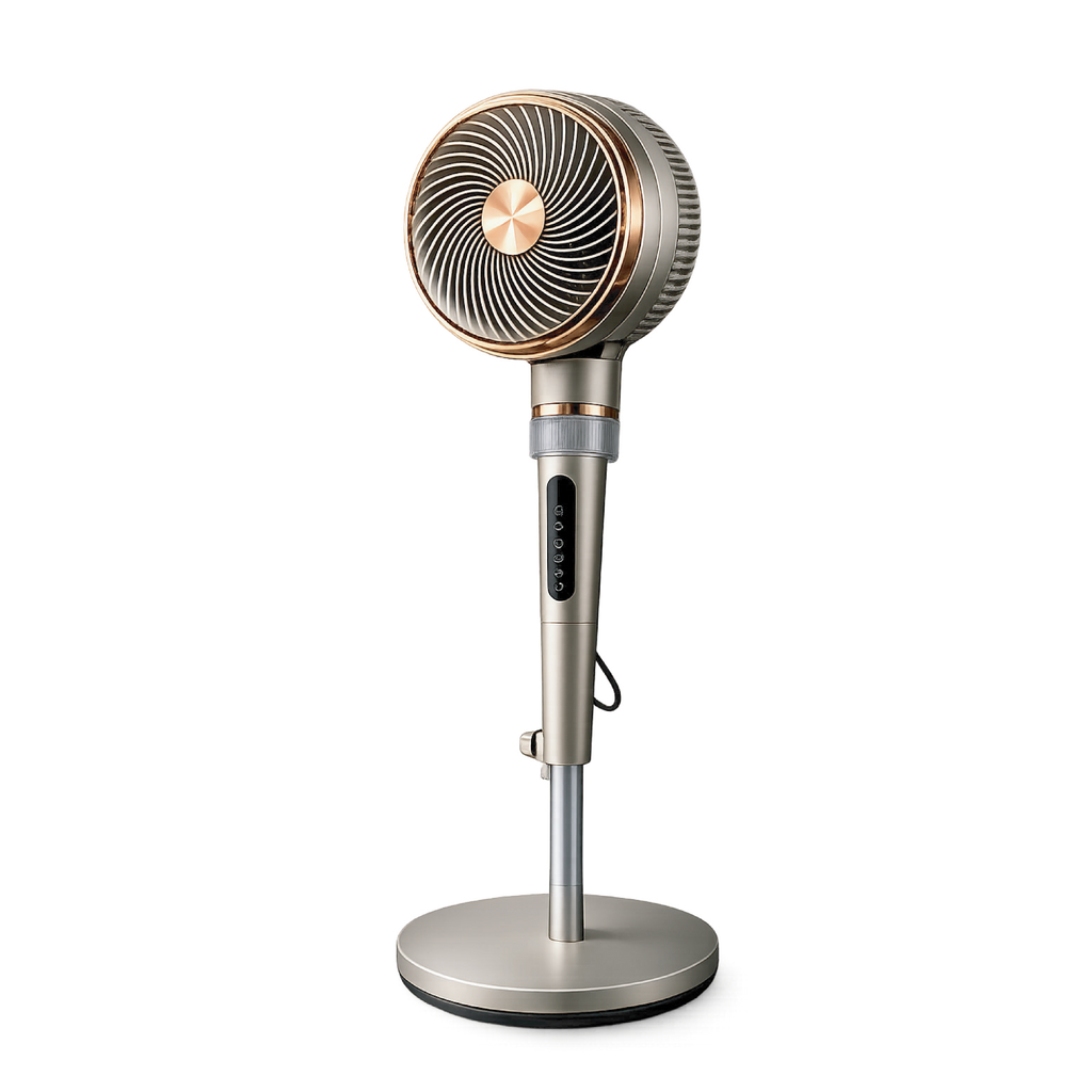 Ventilateur DENX DX2655, doré