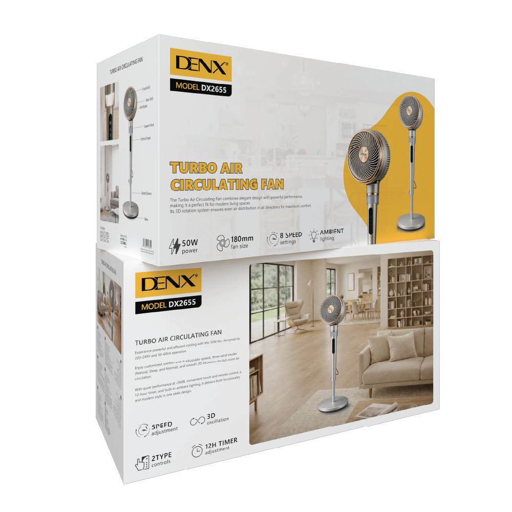 Ventilateur DENX DX2655, vue 2