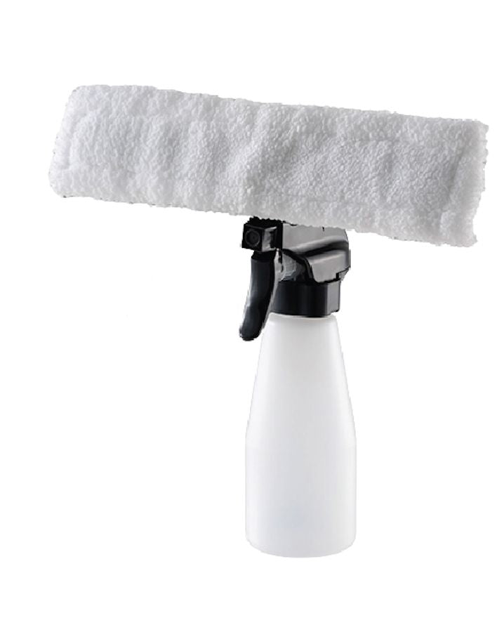 Aspirateur à vitres sans fil DENX DX2926, pulvérisateur et raclette microfibre