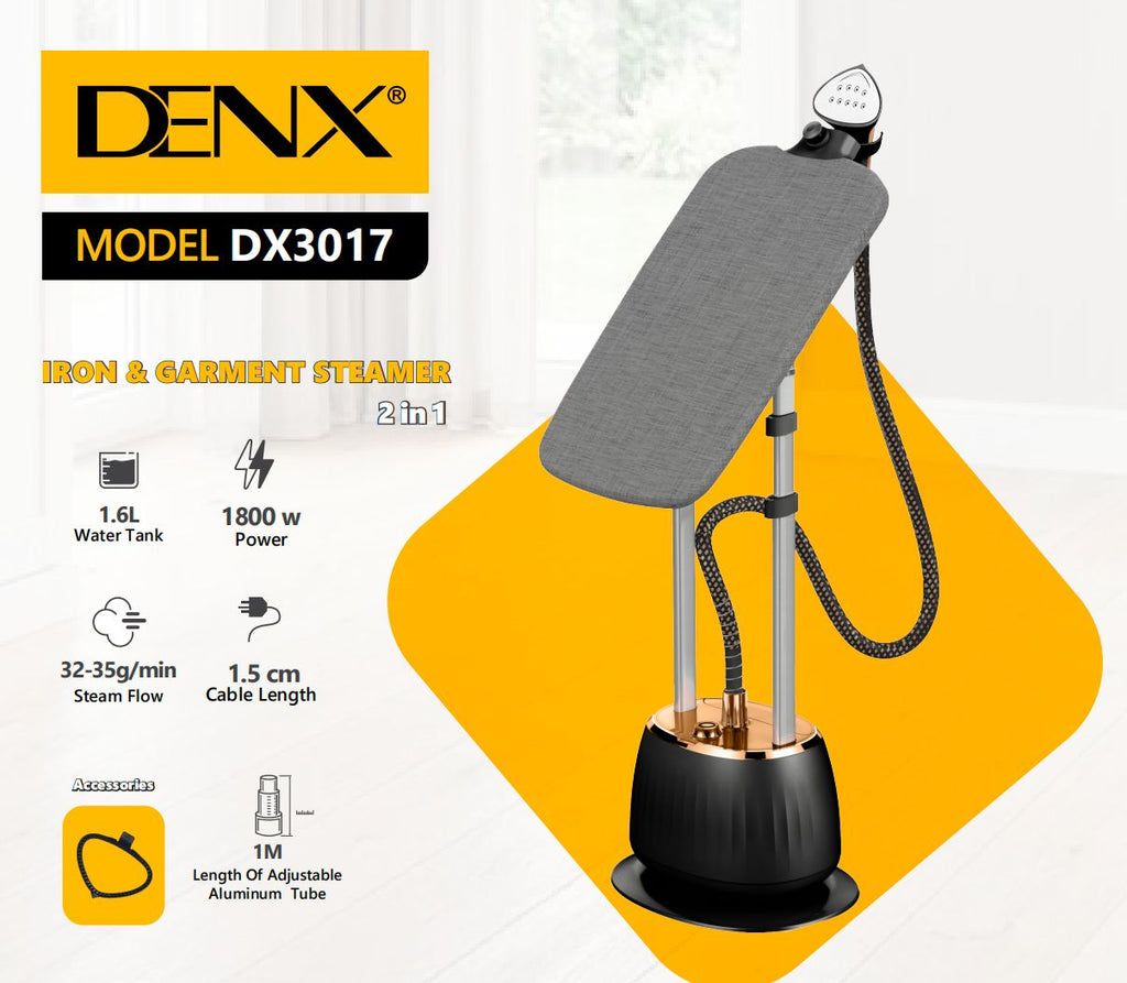 Fer à repasser & défroisseur vapeur DENX DX3017