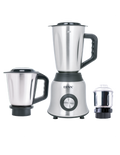 Blender multifonction DENX DX3225 en inox, avec son bol moulin et son broyeur