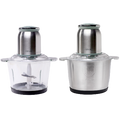 Hachoir à viande multifonction DENX DX3231, versions bol transparent et bol en acier inoxydable