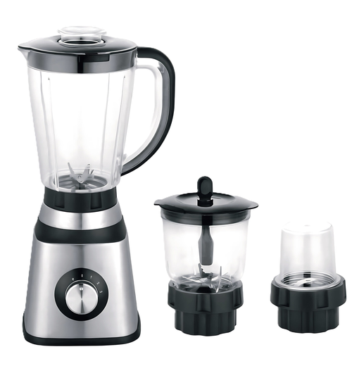 Blender multifonction DENX DX3232 avec son bol gradué et ses deux accessoires moulin