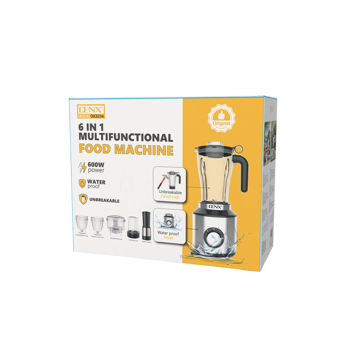 Boîte du robot multifonction 6-en-1 DENX DX3234
