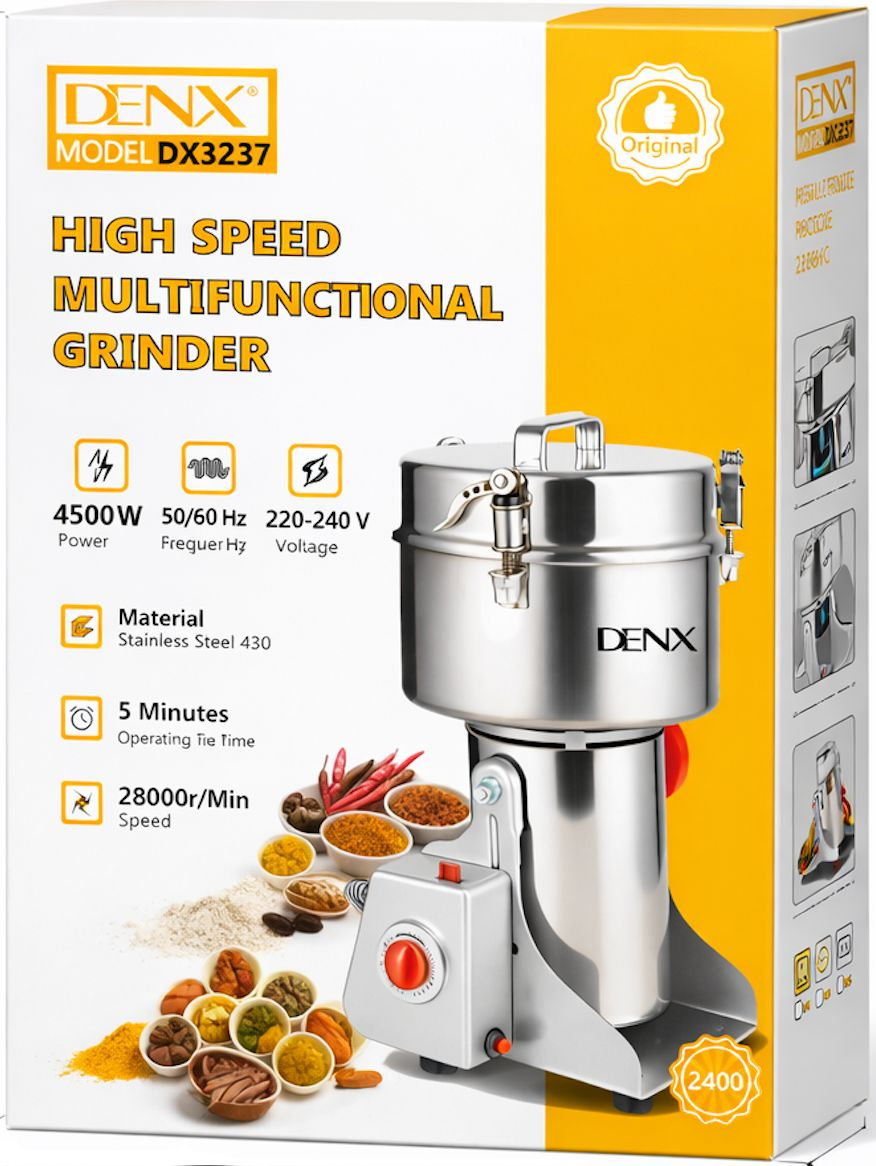 Boîte du broyeur multifonction haute vitesse DENX DX3237