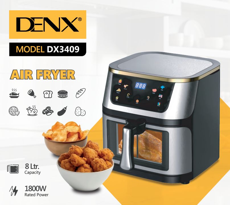 Friteuse sans huile 8L DENX DX3409, vue 2