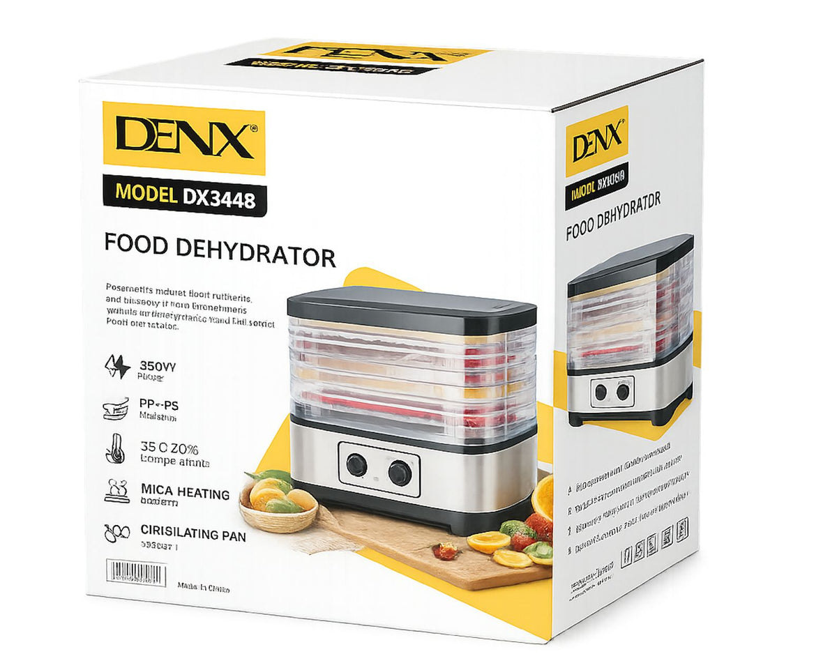 Boîte du déshydrateur alimentaire DENX DX3448