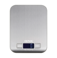 Balance de cuisine DENX DX3629, plateau en acier inoxydable et écran LCD