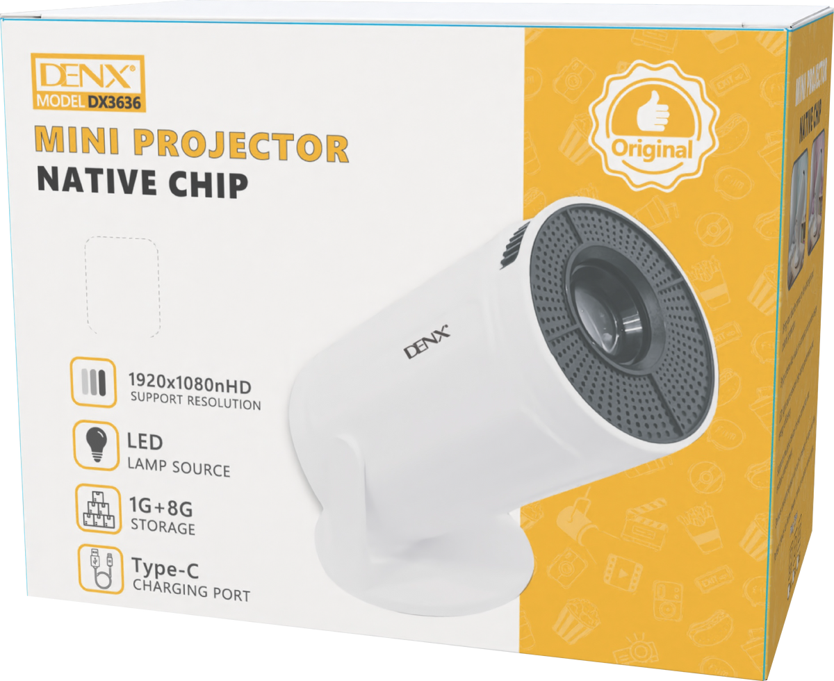 Mini projecteur portable DENX DX3636