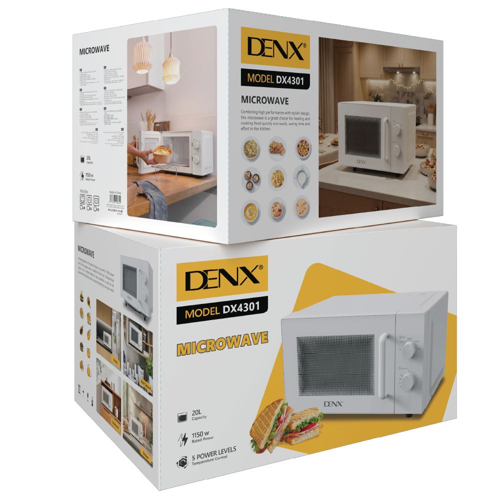 Four micro-ondes 20L DENX, vue 2