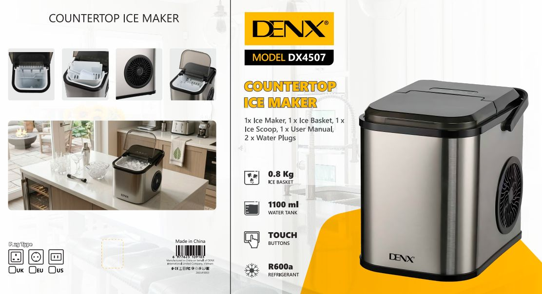 Machine à glaçons 1.1L DENX